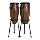LP Aspire 10" & 11" Congas mit Korbst&auml;nder, Walnuss