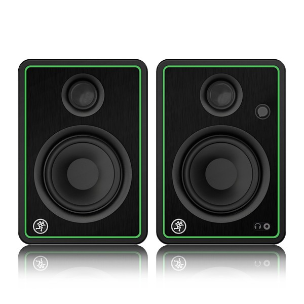 Mackie CR4-XBT 4'' Multimedia Monitor Speakers with Bluetooth, Front Pair