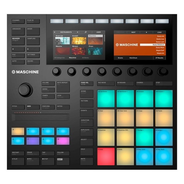Maschine Mk3 Top Down