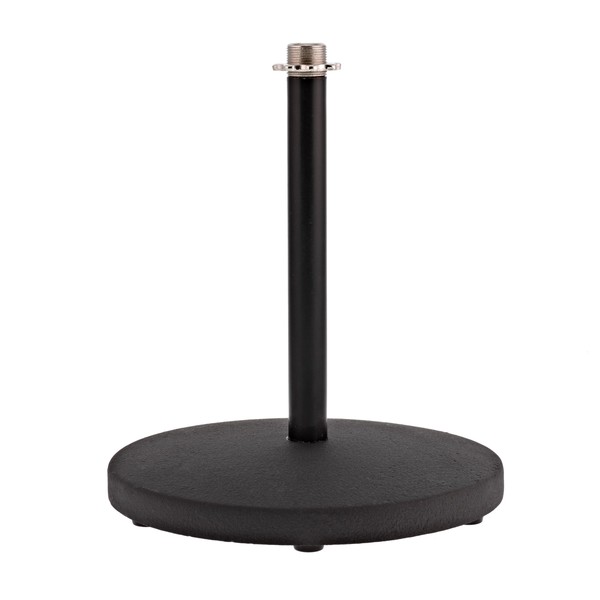 Straight Table Top Mic Stand by Gear4music