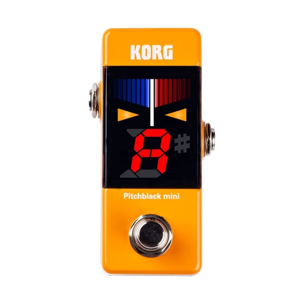 Korg Pitchblack Mini, Orange, Front