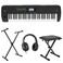 Korg I3 Portable Arranger Workstation Package, Black