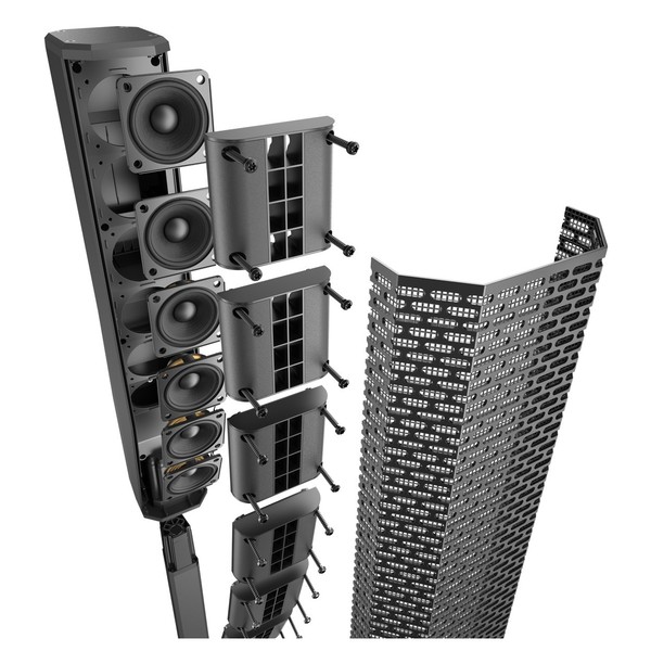Electro-Voice Evolve 30M Column PA System, Array Component Exploded View