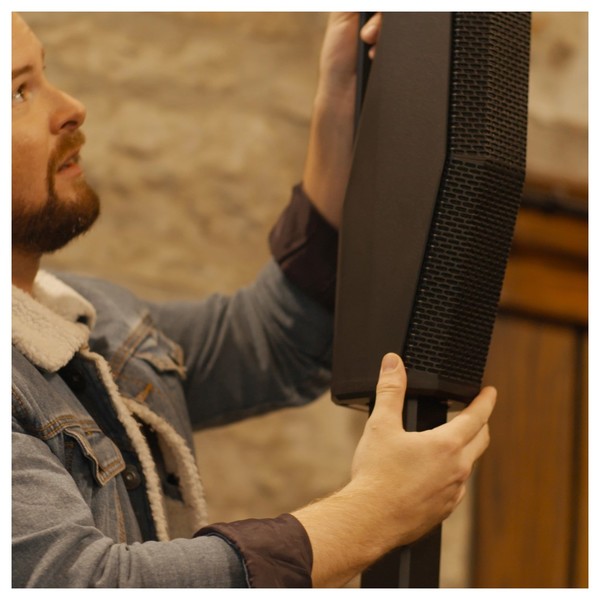 Electro-Voice Evolve 30M Column PA System, Lifestyle Connecting Array