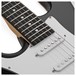 3/4 LA Left Handed Electric Guitar by Gear4music, Black