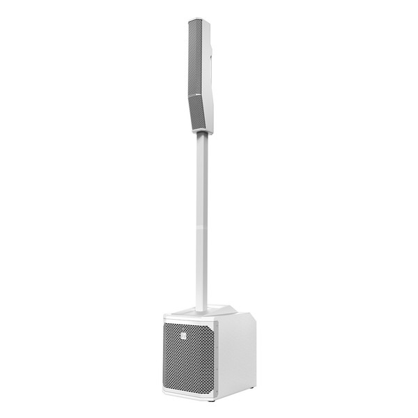 Electro-Voice Evolve 30M Column PA System, White, Front Angled Left