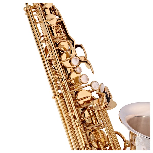 ゆかぶう Yanagisawa AWO33 Alto Saxophone, Silver Bell, Brass Body and