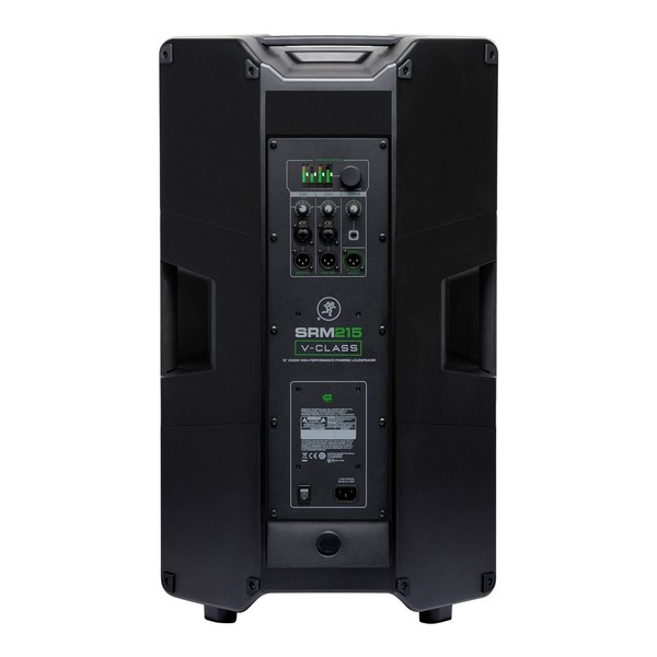Mackie SRM215 V-Class 15'' Active PA Speaker, Rear