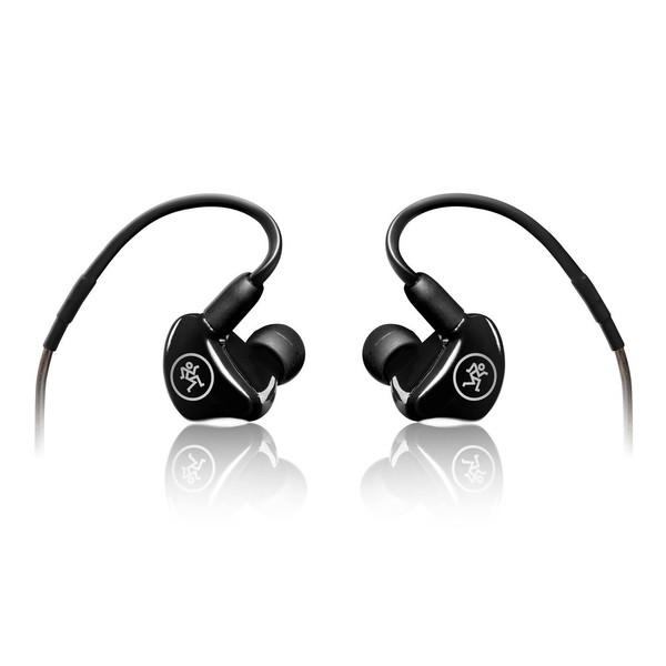 Mackie MP-220 BTA Bluetooth In-Ear Monitors, Enclosures Front Angled