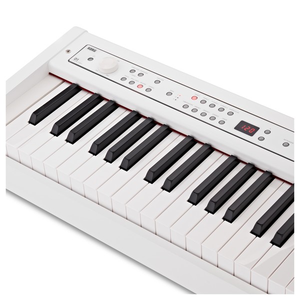 Korg D1 Digital Stage Piano, White