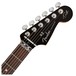 Fender Tom Morello Stratocaster RW, Black - Headstock