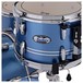 Pearl Masters Maple Complete 3pc Shell Pack, Chrome Contrail