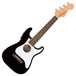 Fender Fullerton Strat Ukulele, Black- Front View