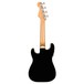 Fender Fullerton Strat Ukulele, Black - Rear View