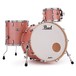 Pearl Masters Maple Complete 3pc Shell Pack, Satin Sakura Coral