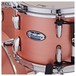 Pearl Masters Maple Complete 3pc Shell Pack, Satin Sakura Coral