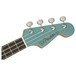 Fender Fullerton Jazzmaster Ukulele, Tidepool- headstock