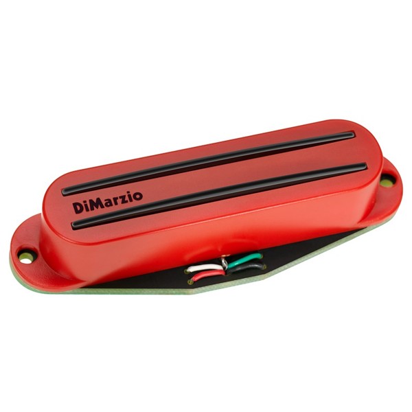 DiMarzio DP425 Satch Track Hum Cancelling Single Coil Pickup, Red