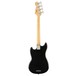 Fender Justin Meldal-Johnsen Mustang Bass RW, Black - Rear View