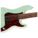 Fender American Original 60s Precision Bass RW, Surf Green, Front Angled Right