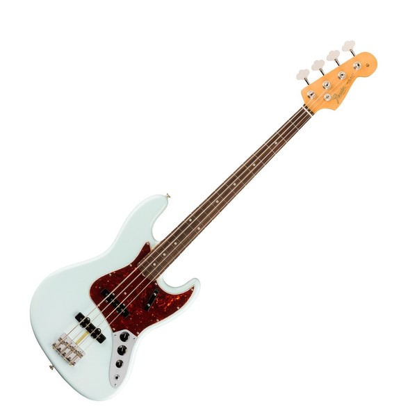 Fender American Original 60s Jazz Bass RW, Sonic Blue, Front