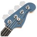 Fender Tony Franklin Fretless Precision Bass, Lake Placid Blue - Front of Headstock View