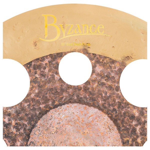 Meinl Byzance Extra Dry 16" Dual Trash Crash - Detail
