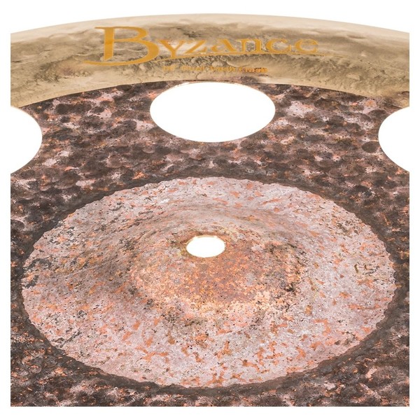 Meinl Byzance Extra Dry 16" Dual Trash Crash - Angle Detail