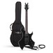 Harlem X Electric Guitar by Gear4music, Black