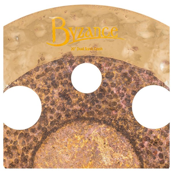 Meinl Byzance Extra Dry 20" Dual Trash Crash -Detail