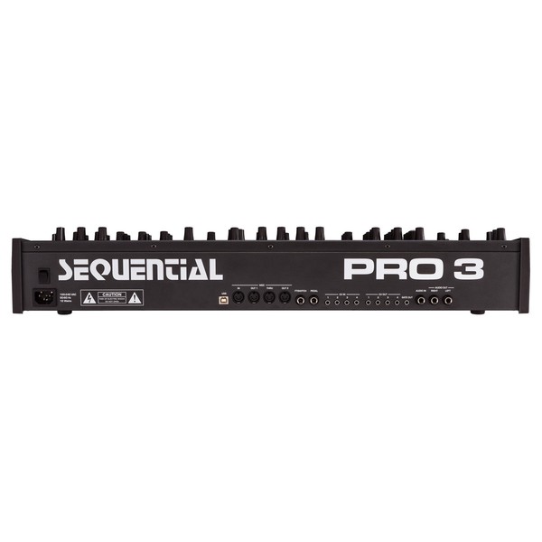 Sequential Pro 3 Multi-Filter Mono Synth -Side