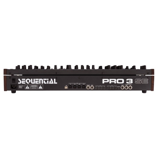 Sequential Pro 3 Multi-Filter Mono Synth, Special Edition -Back