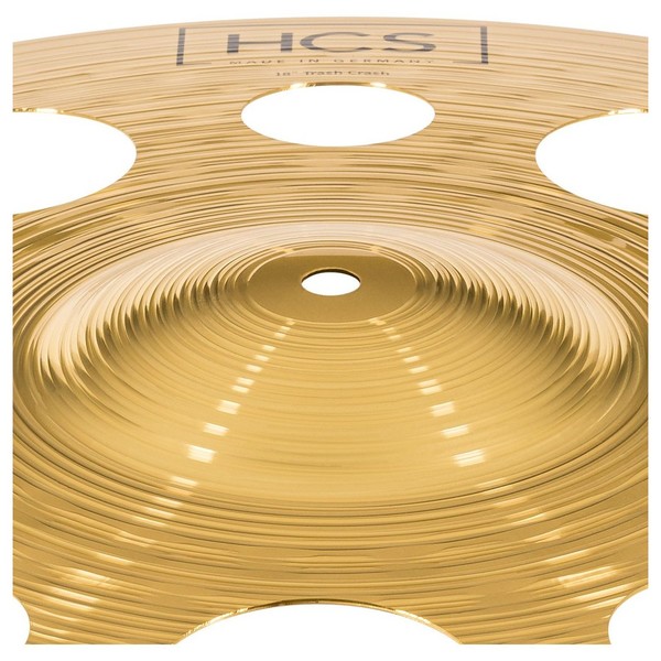 Meinl HCS 18" Trash Crash - Angle Detail