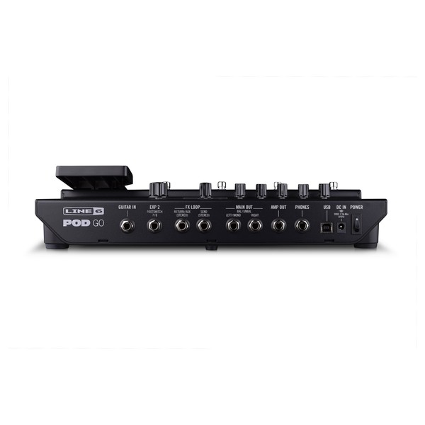 Line 6 POD Go Multi Effects Guitar Pedal - back panel