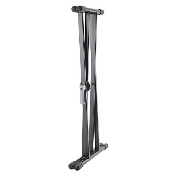 K&M 18997 X Frame Keyboard Stand, Collapsed 