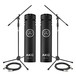 AKG C430 Condenser Overhead Microphone Pack with Stands and Cables