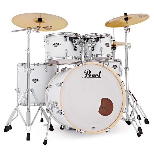 Pearl Export EXX 20'' Fusion Drum Kit, Matte White