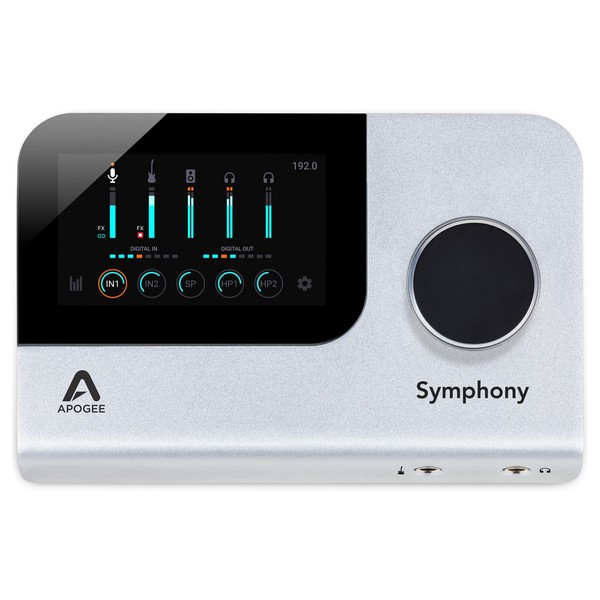 Apogee Symphony Desktop Audio Interface - Top