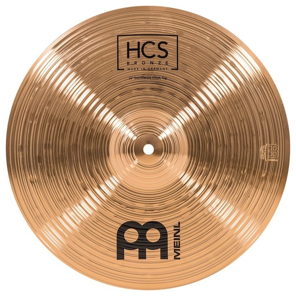 Meinl HCS Bronze 14" Soundwave Hi-Hat