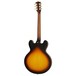 Gibson ES-335, Vintage Burst - back
