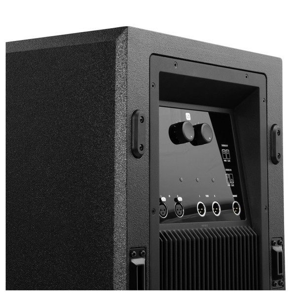 LD Systems Maui 44 G2 Column PA System, Sub Angled Mixer Module Close Up
