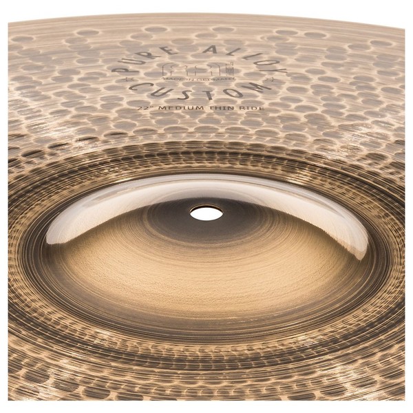Meinl Pure Alloy Custom 22" Medium Thin Ride