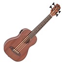 Deluxe Electro Ukulele Bass by Gear4music, Sapele