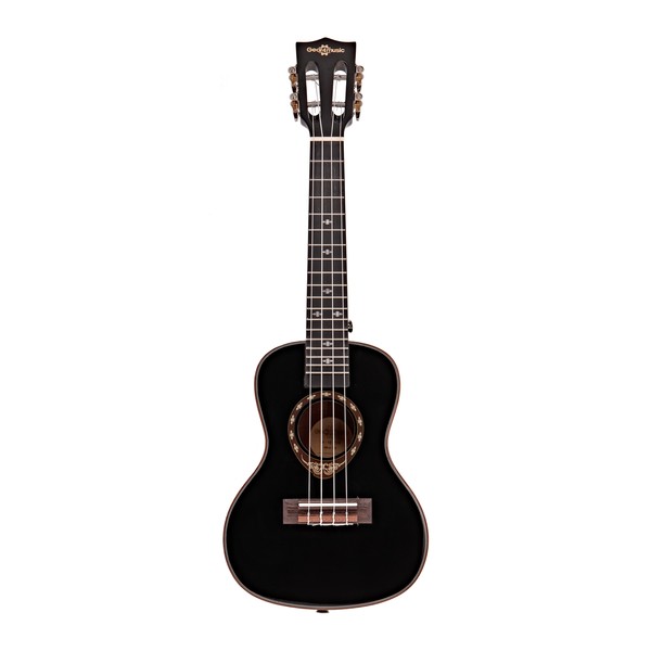 Archback Concert Ukulele by Gear4music, Black