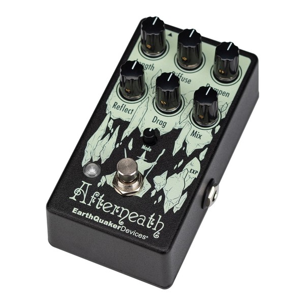 EarthQuaker Devices Afterneath V3 Reverberation Machine, Right Hand Angled