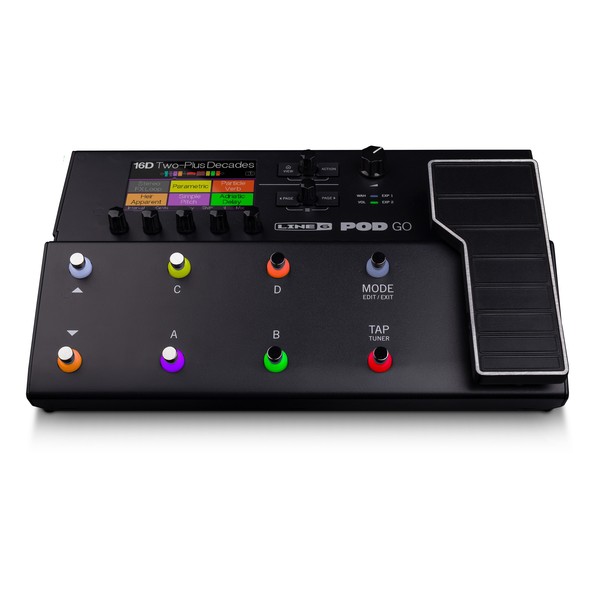 Line 6 POD Go Multi Effects Guitar Pedal - slant front