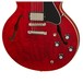 Gibson ES-335 Figured, Sixties Cherry close