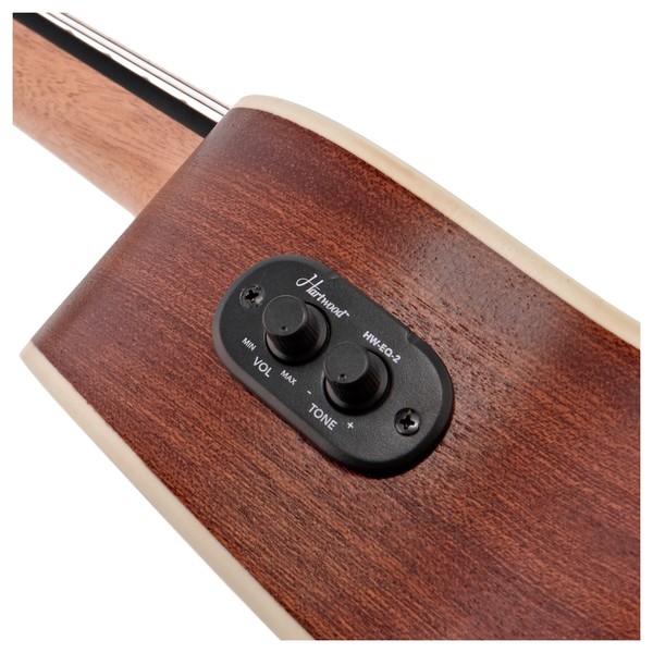 Sapele Electro-Guitalele by Gear4music
