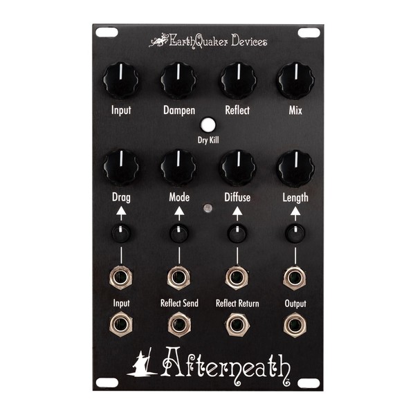 EarthQuaker Devices Afterneath Eurorack Reverberation Machine, Front