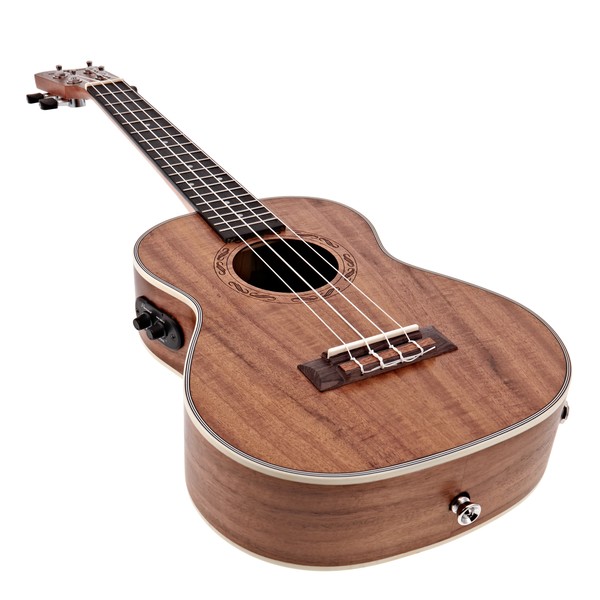 Koa Tenor Electro-Ukulele by Gear4music